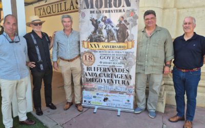 Corrida Goyesca de rejones en el XXV aniversario de la plaza de Morón