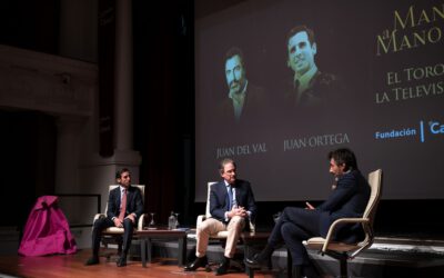 Juan Ortega y Del Val, toros y televisión en el mano a mano de Cajasol