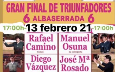 La final de Las Raíces del Toreo, el 13 de febrero en la Finca Mirandilla