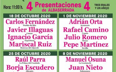 Los tentaderos de Las Raíces del Toreo, los días 19 y 20 de diciembre
